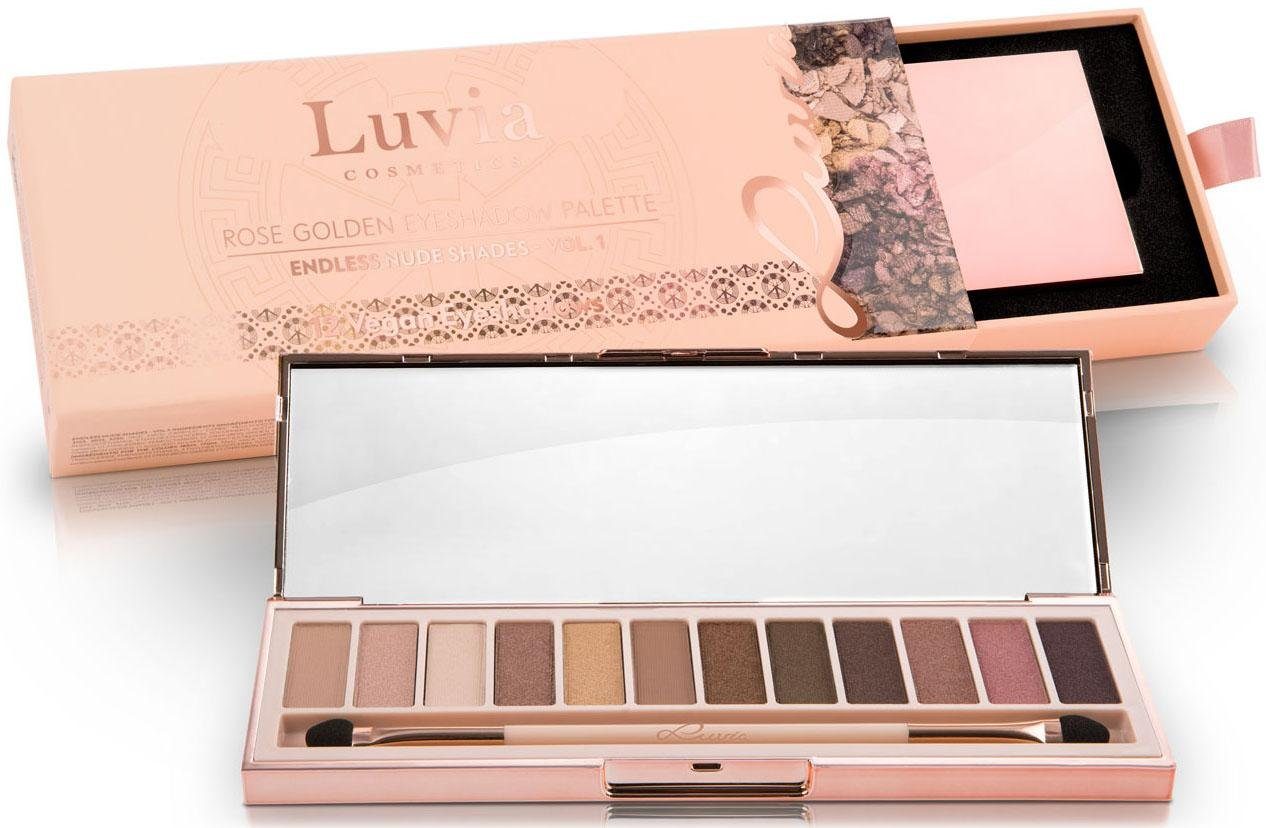 Luvia Cosmetics Lidschatten-Palette Forever Matt Shades nude Vol.1, Lidschatten-Palette Vegane