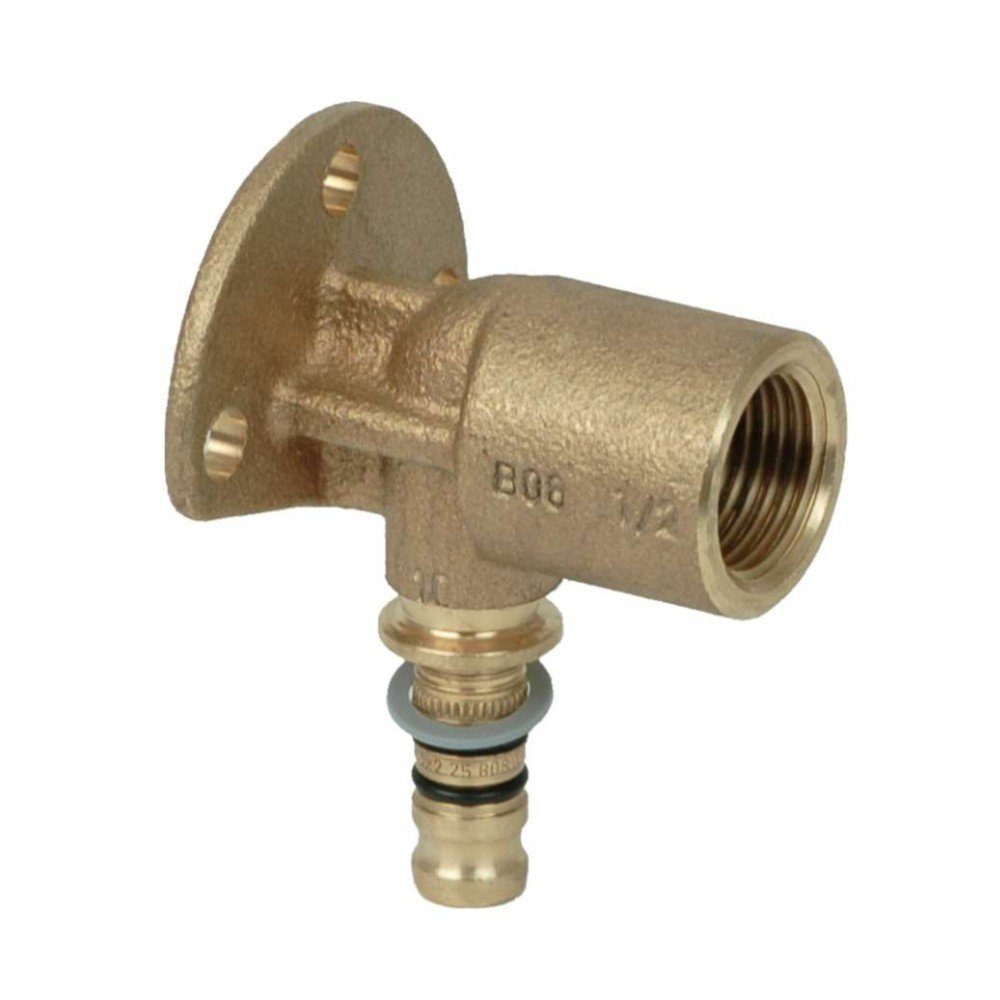 GEBERIT Wasserrohr Geberit Mepla Armaturenanschluss (52mm), Rotguss 16 mm - 1/2"