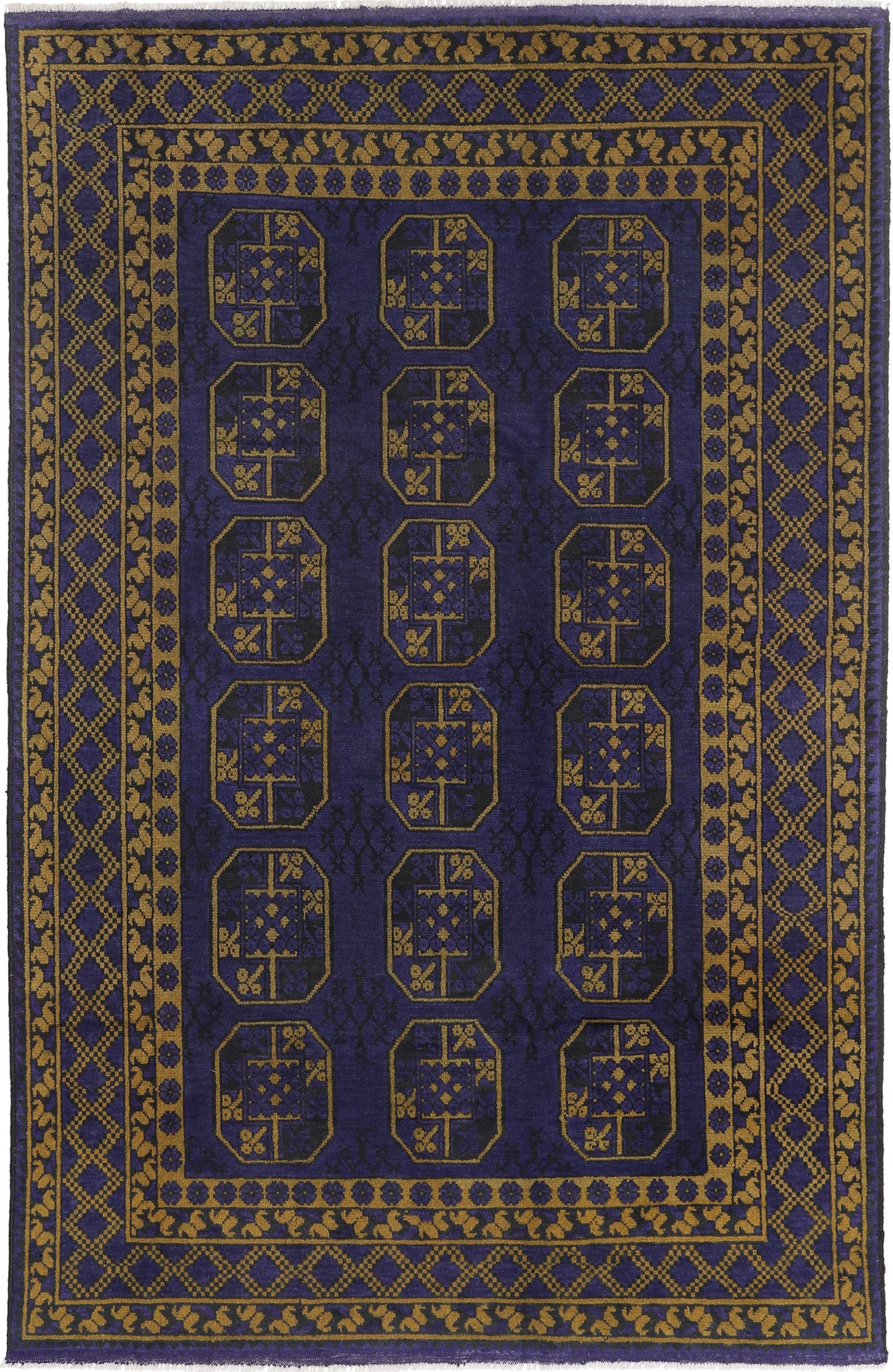 Carpet Avenue Teppich Afghan Baghlan 287x198, Rechteck, Höhe: 8 mm