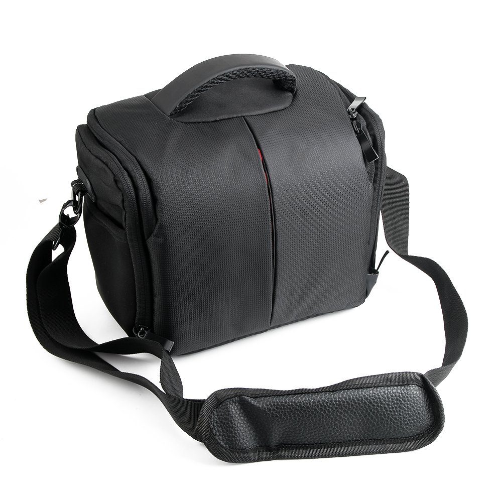 K-S-Trade Kameratasche für Canon EOS 200D, Kameratasche Fototasche  Schultertasche Zubehör Tasche einteilbare