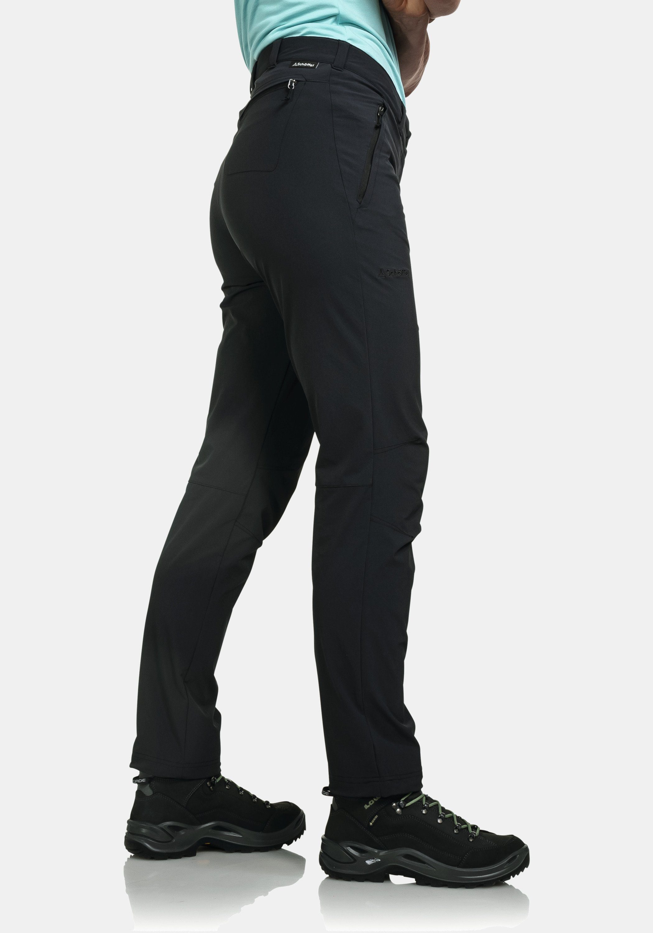 Engadin1 schwarz Schöffel Outdoorhose Pants