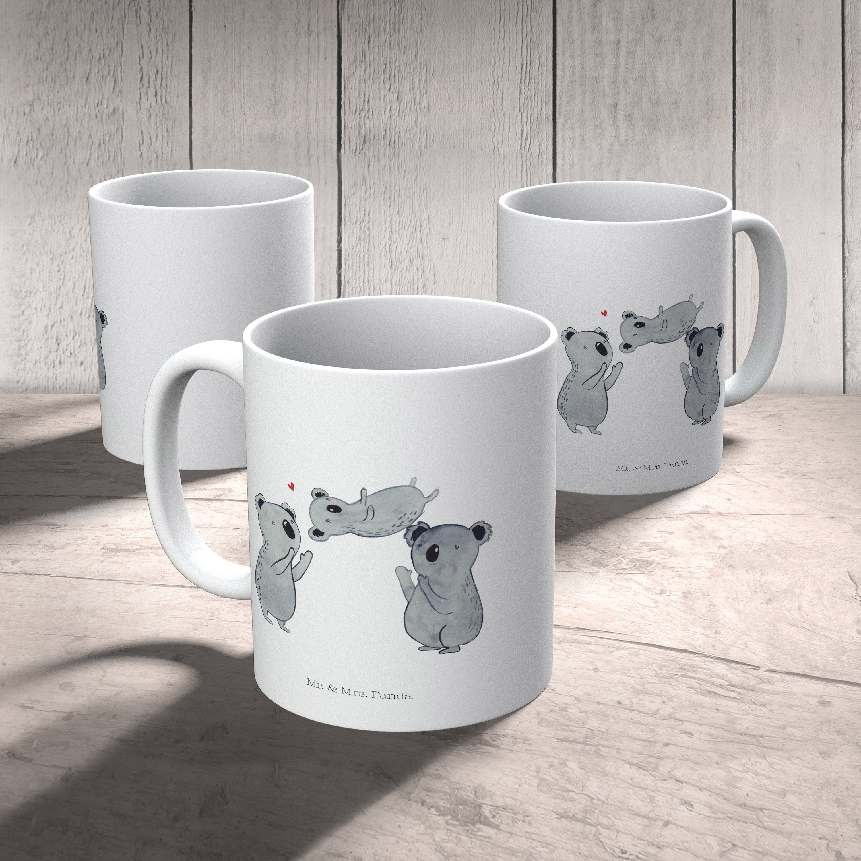 Party, - Keramik Tasse Weiß Sich Eltern, Mr. Koala & Keramiktasse, Feiern Panda Geschenk, Mrs. - Par,