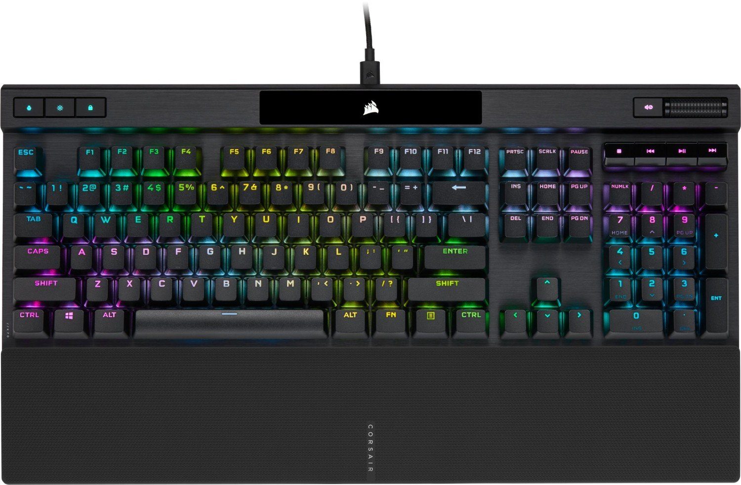 K70 PRO RGB Optical-Mechanical Gaming Keyboard Black Gaming-Tastatur