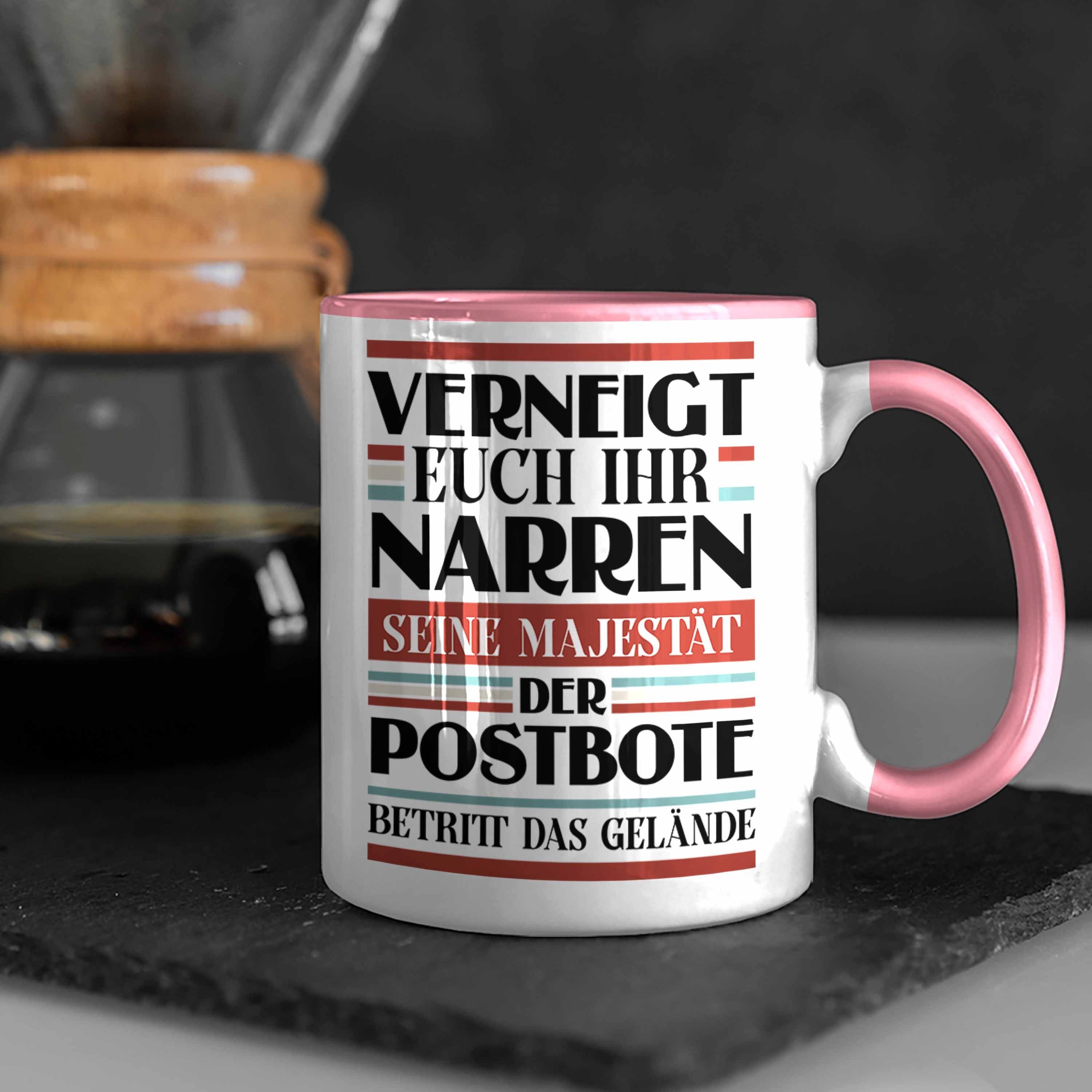 Postbote Spruch Lustig Rosa Euc Tasse Tasse Männer Trendation Trendation Verneigt - Geschenk