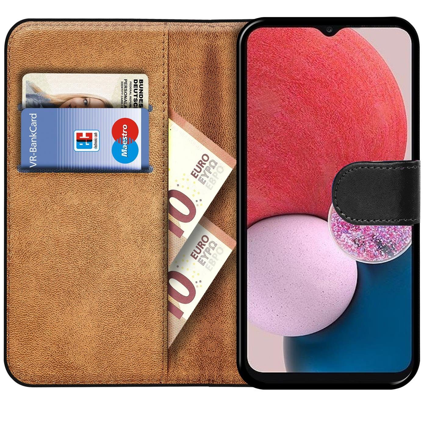 CoolGadget Handyhülle Wallet Klapp Tasche Book Case für Samsung Galaxy A14 4G / 5G 6,6 Zoll, Hülle Klapphülle Flip Cover Etui Schutzhülle – Bild 2 von 5