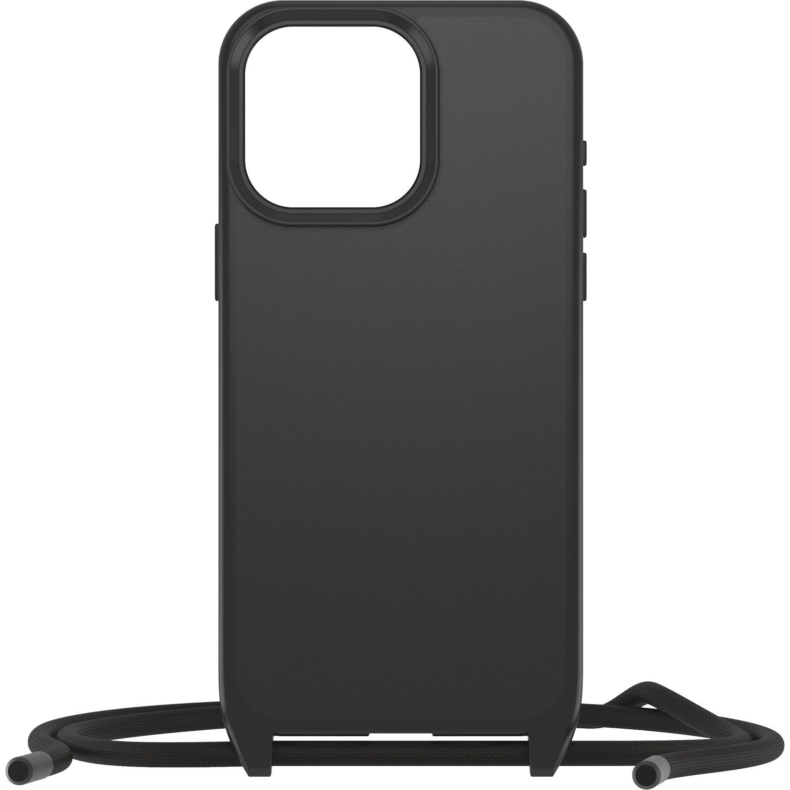 Otterbox Case zum Umhängen React Necklace Hülle für MagSafe für Apple iPhone 15 Pro Max, ultraschlanke, schützende Hülle mit verstellbarer Handykette