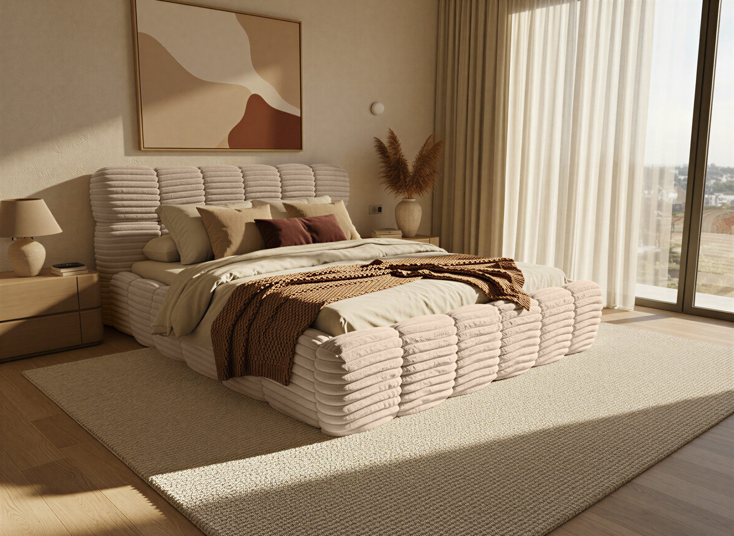 thematys Polsterbett mit Bettkasten 140x200 160x200 180x200 200x200cm (hoch günstig online kaufen