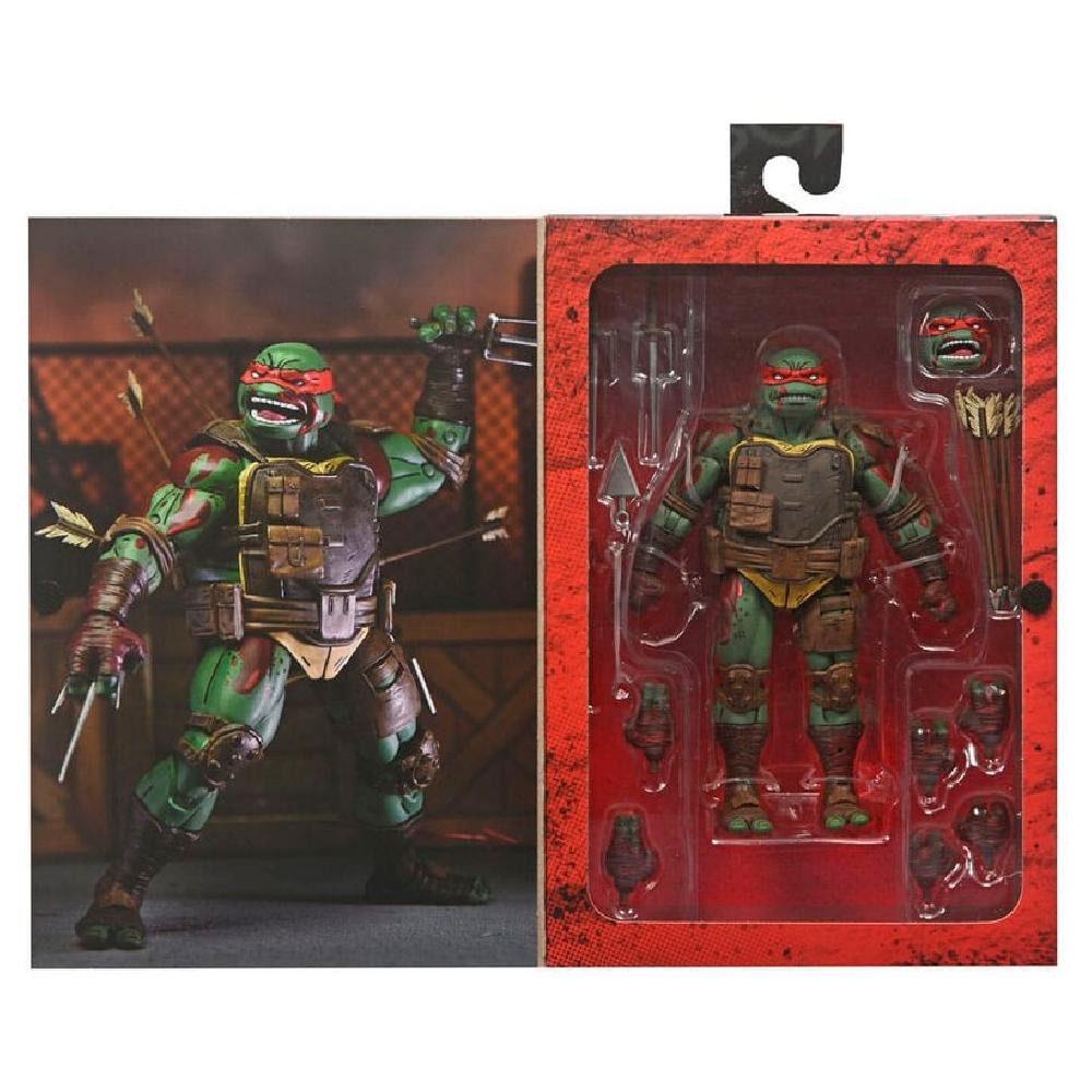 NECA Actionfigur Ninja Turtles Teenage Mutant Ultimate First To Fall Raphael Figur 18cm