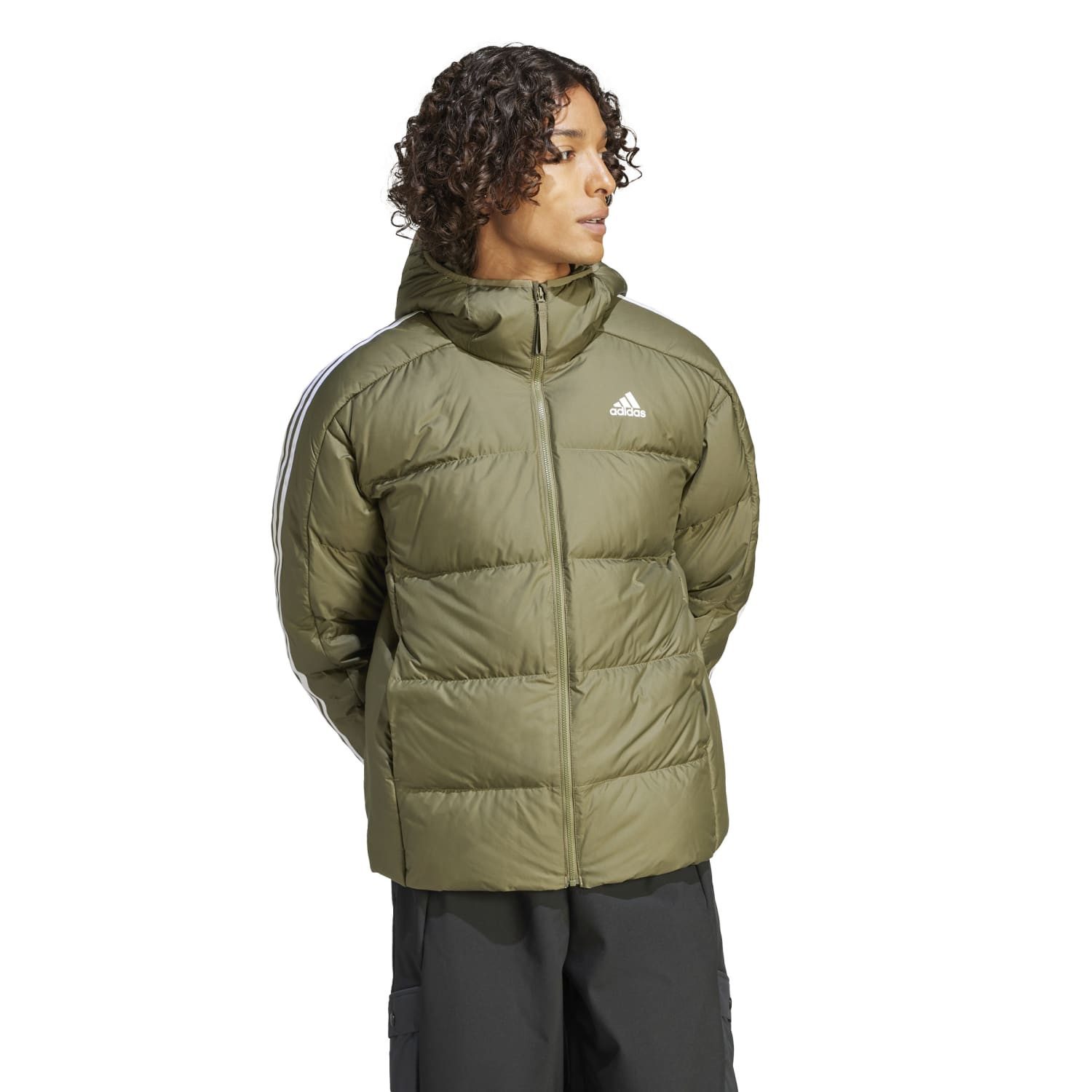 adidas Performance Winterjacke Winter-Daunenjacke Essentials Midweight Hood günstig online kaufen