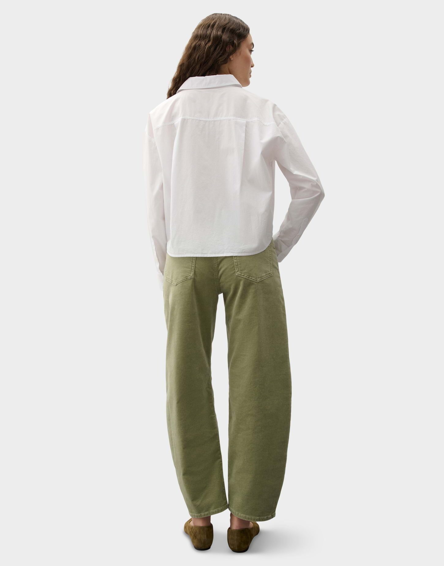 OPUS PANTS Relax-fit-Jeans MARI COSMO Barrel Jeans aus Feincord Mid Rise Vielseitig kombinierbar für Looks