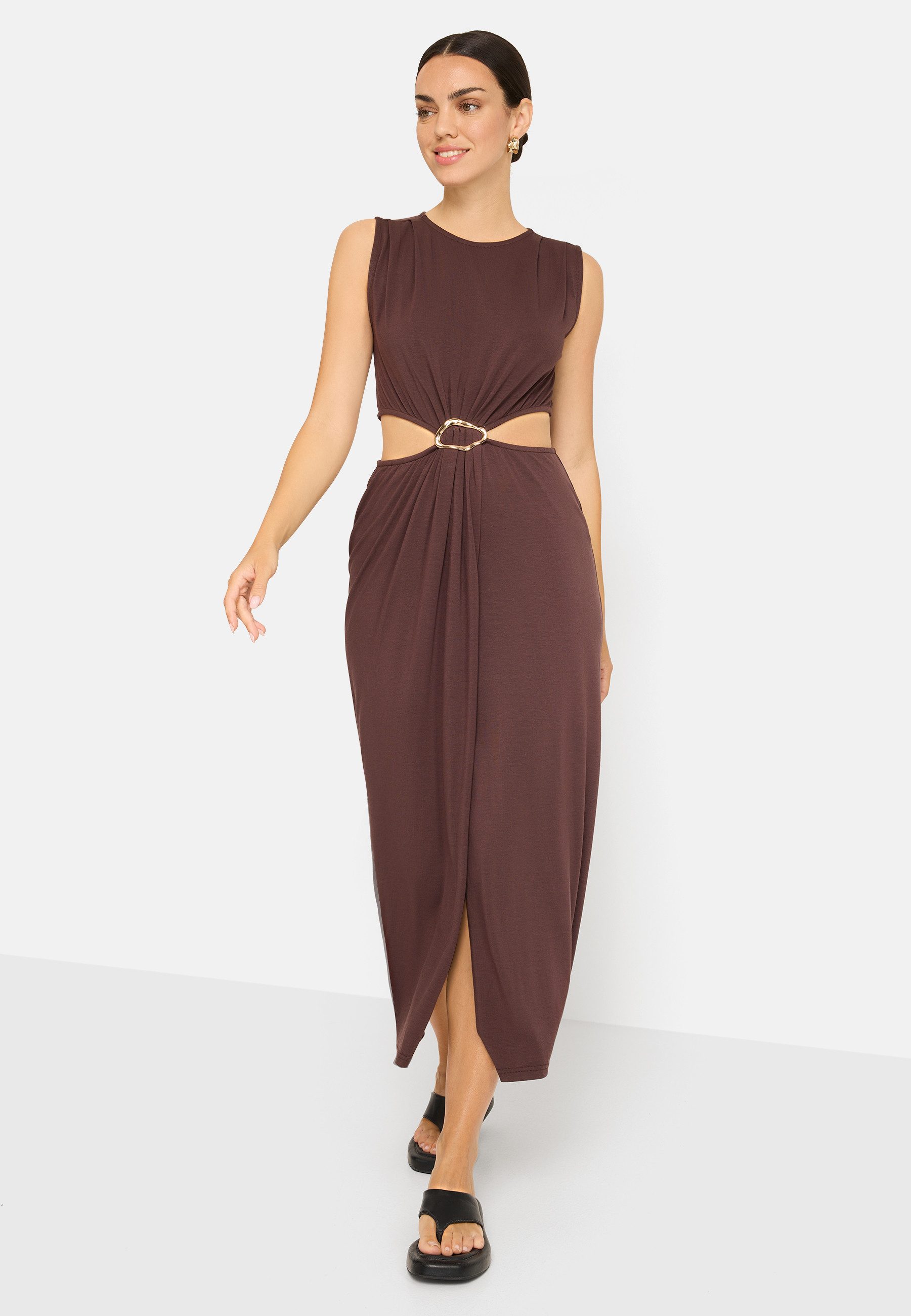 LSCN by LASCANA Maxikleid mit modischen Cut-outs in der Taille
