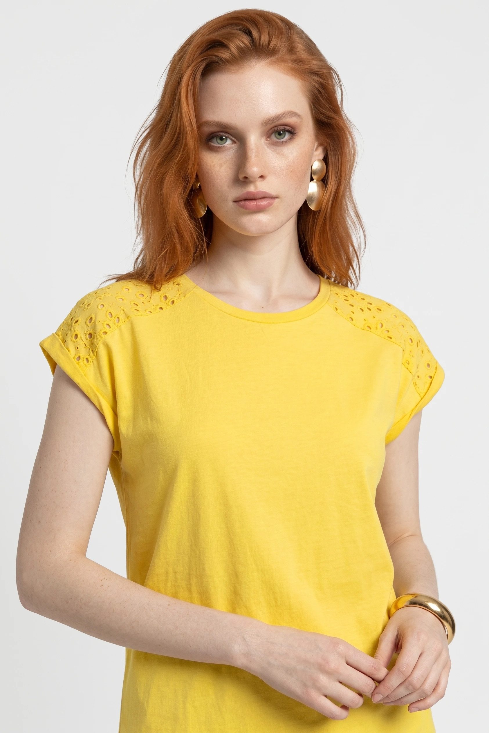 T-Shirt Lässiges Kurzarm T-Shirt, Relaxed Fit
