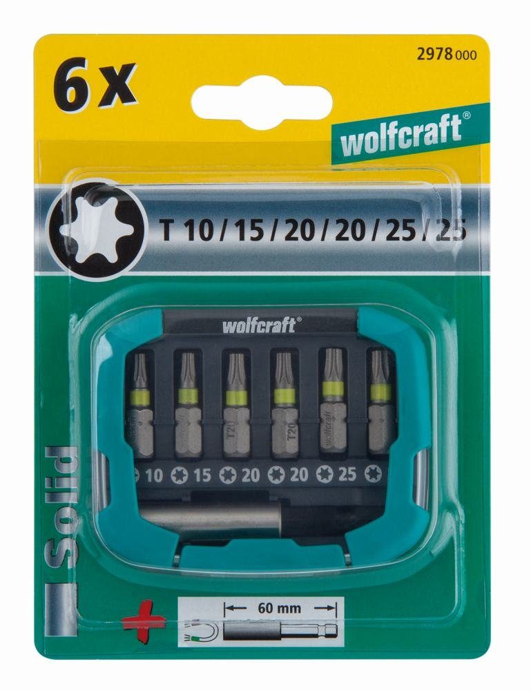 Wolfcraft Bit-Set Wolfcraft Bit-Set TX 7-teilig
