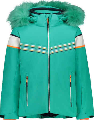 CMP Skijacke GIRL JACKET SNAPS HOOD E722 EMERALD