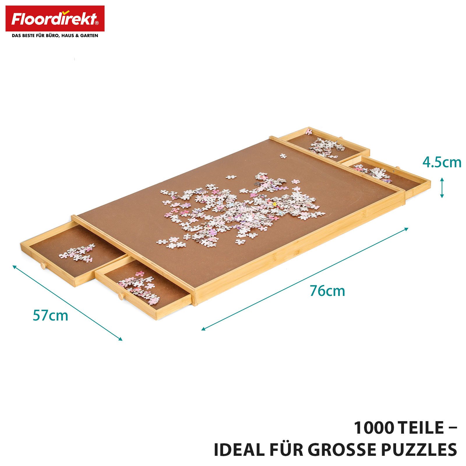 Floordirekt Puzzleunterlage Yukon Puzzletisch für bis günstig online kaufen