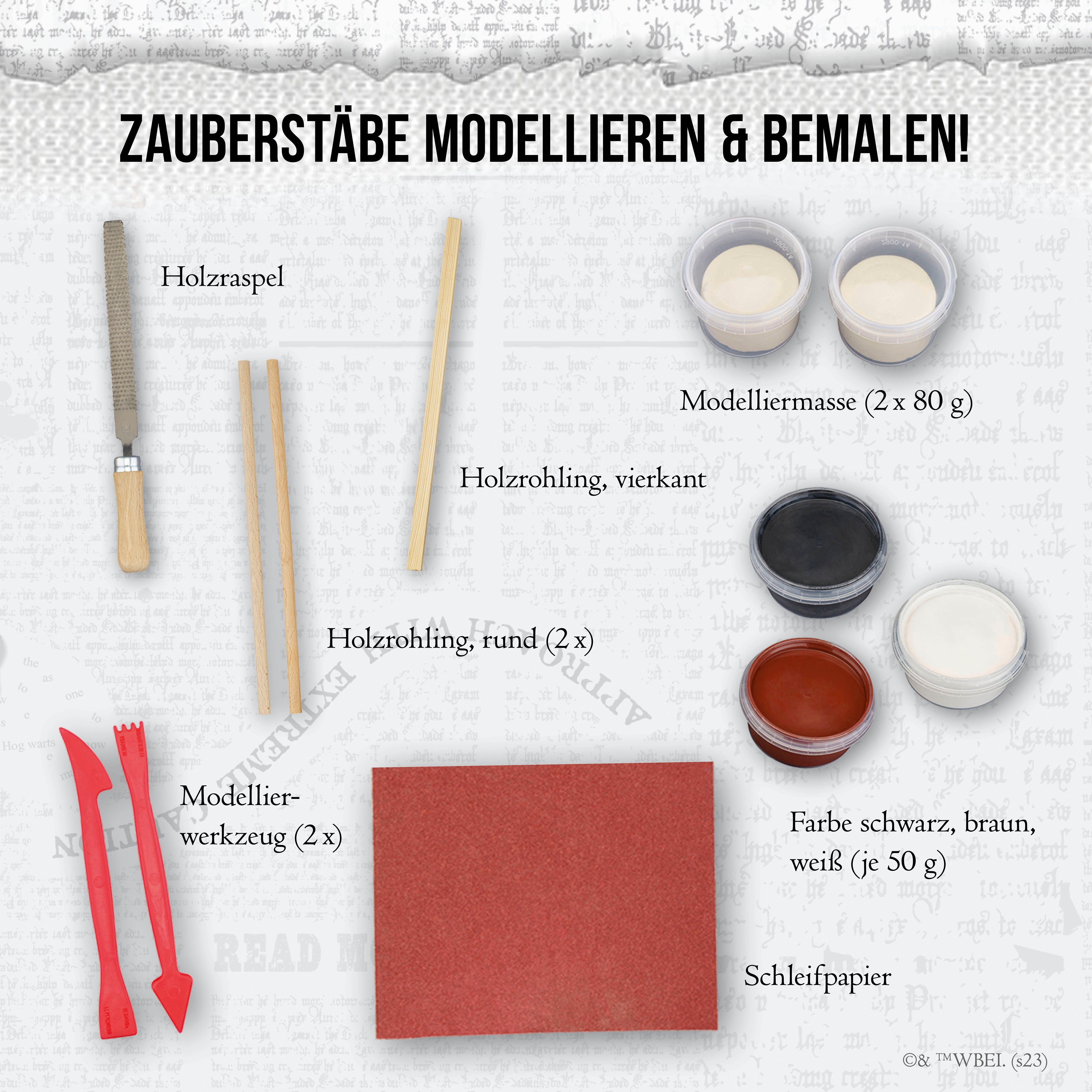 Kosmos Creative Set All-Rounder Box, Harry Potter - Craft Box Wands