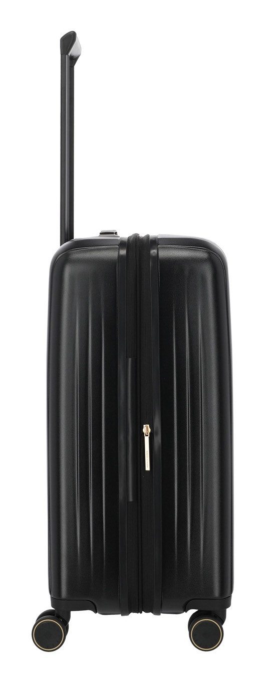 travelite Hartschalen-Trolley BARBARA NOVELTY Reisekoffer Hartschale, 4 Rollen, Volumenerweiterung – stilvolles Reisegepäck