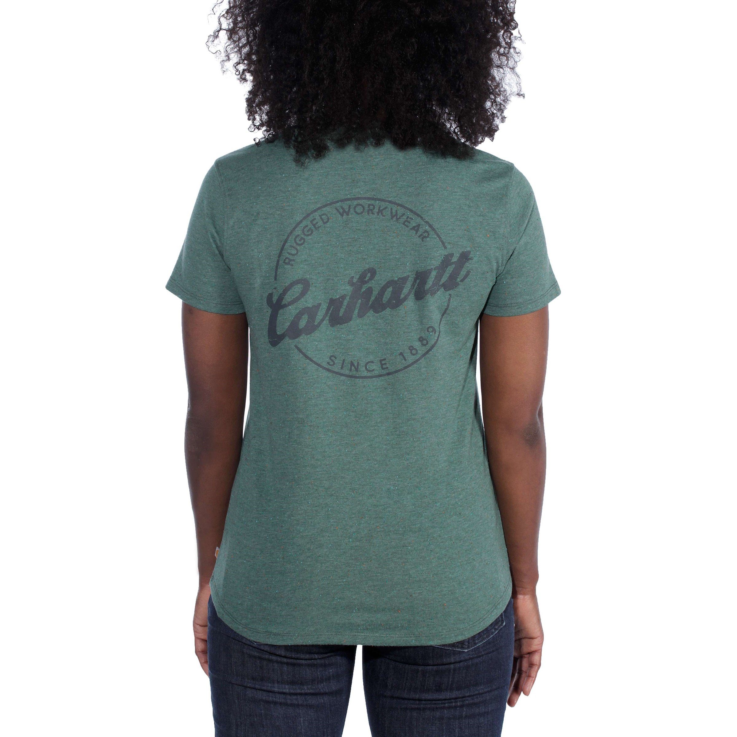 Lockhart Carhartt Damen Carhartt T-Shirt T-Shirt Carhartt green heather nep Adult musk Graphic