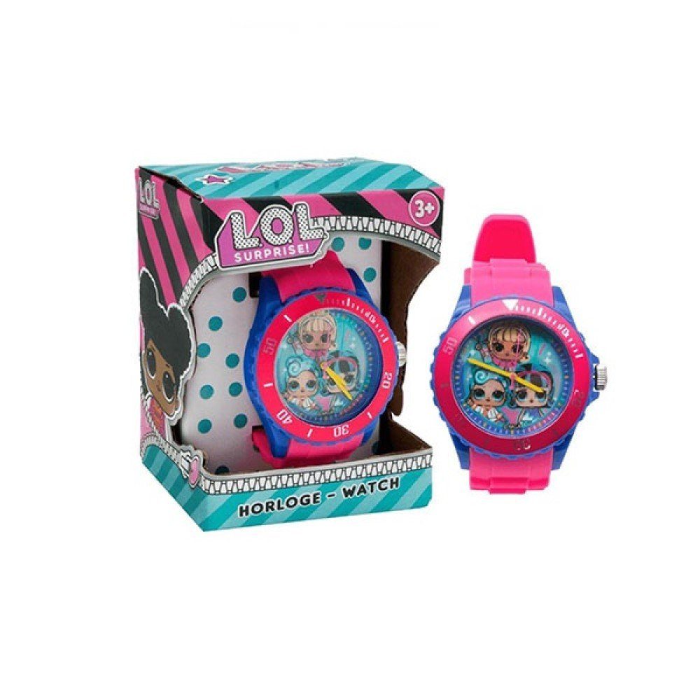 Toi-Toys Digitaluhr Kinderuhr L.O.L. Surprise! Analoge Uhr Kinder-Uhr