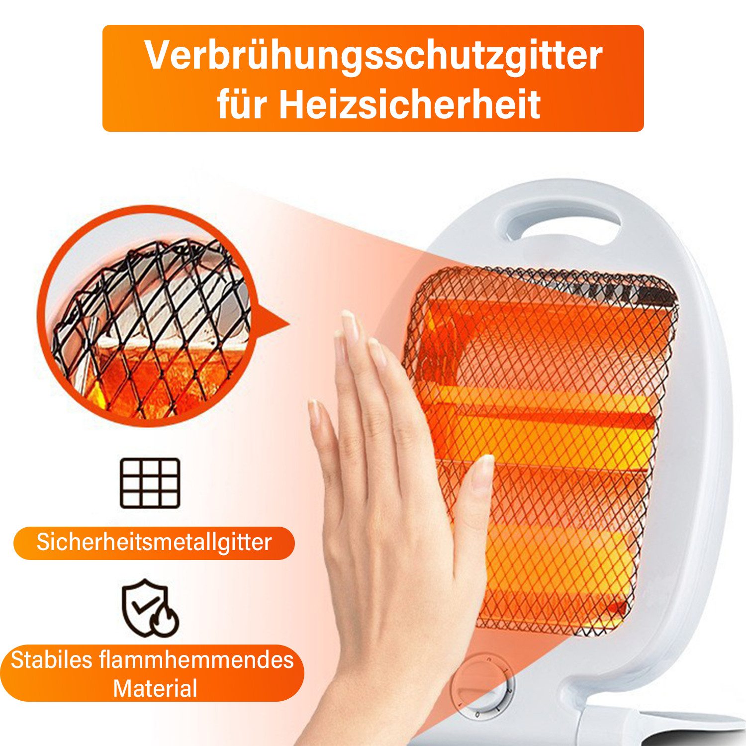RWEUOQ Heizgerät Quarz Heizstrahler, Infrarotheizer 2 günstig online kaufen