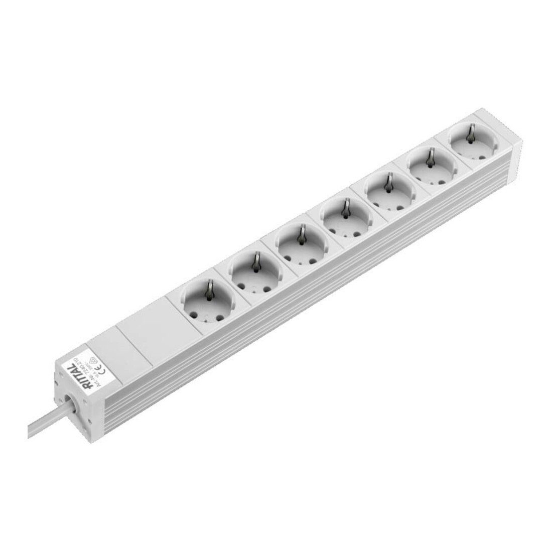 RITTAL Rittal Steckdosenleiste o. Stecker, 7 Dosen DK 7240.210 Steckdosenleiste