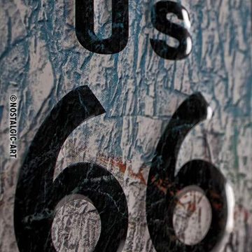 Nostalgic-Art Metallschild Blechschild Metallschild 30x40cm - US Route 66