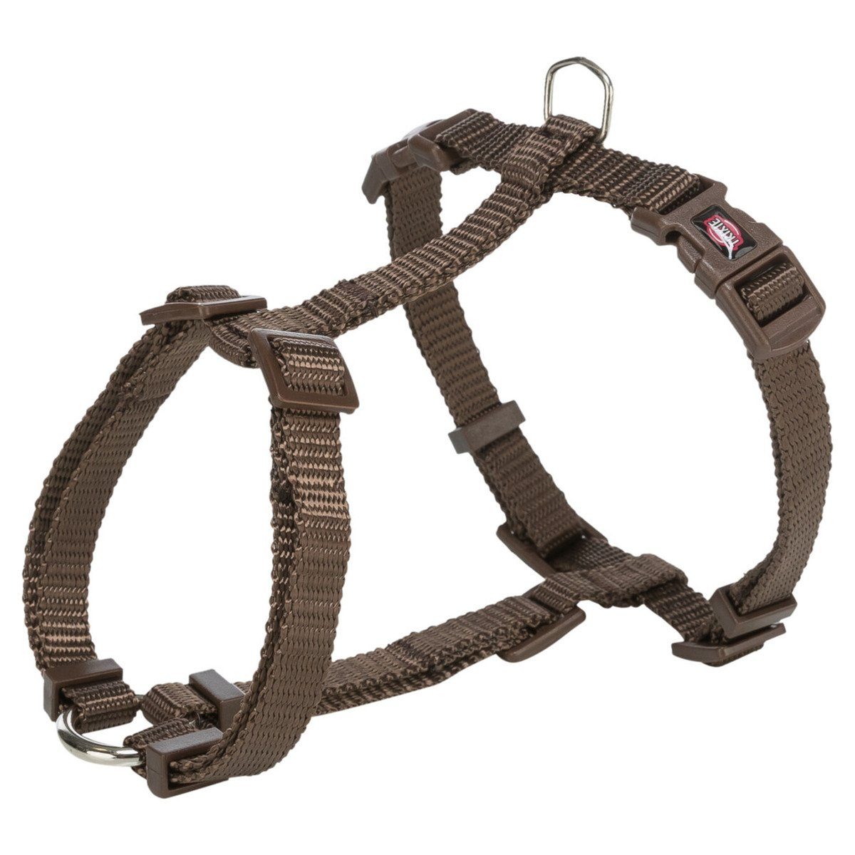 TRIXIE Hunde-Geschirr Premium H-Geschirr haselnuss