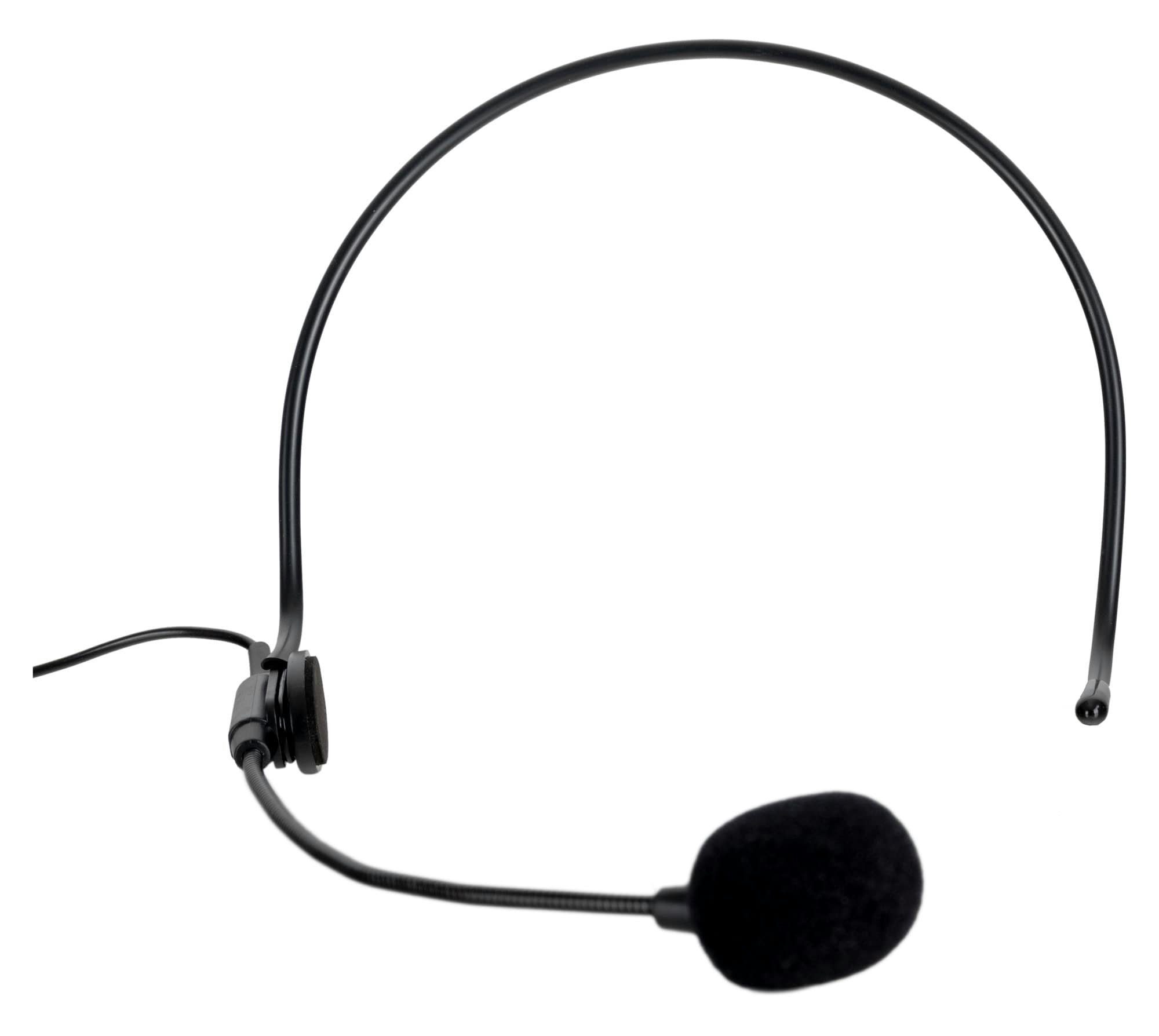 Beatfoxx SDH-100 Silent Guide Headset Mikrofon Funk-Kopfhörer (Leichtes Mikrofon für Silent-Guide-Sender, verstellbares Mikrofon mit Kugelcharakteristik)