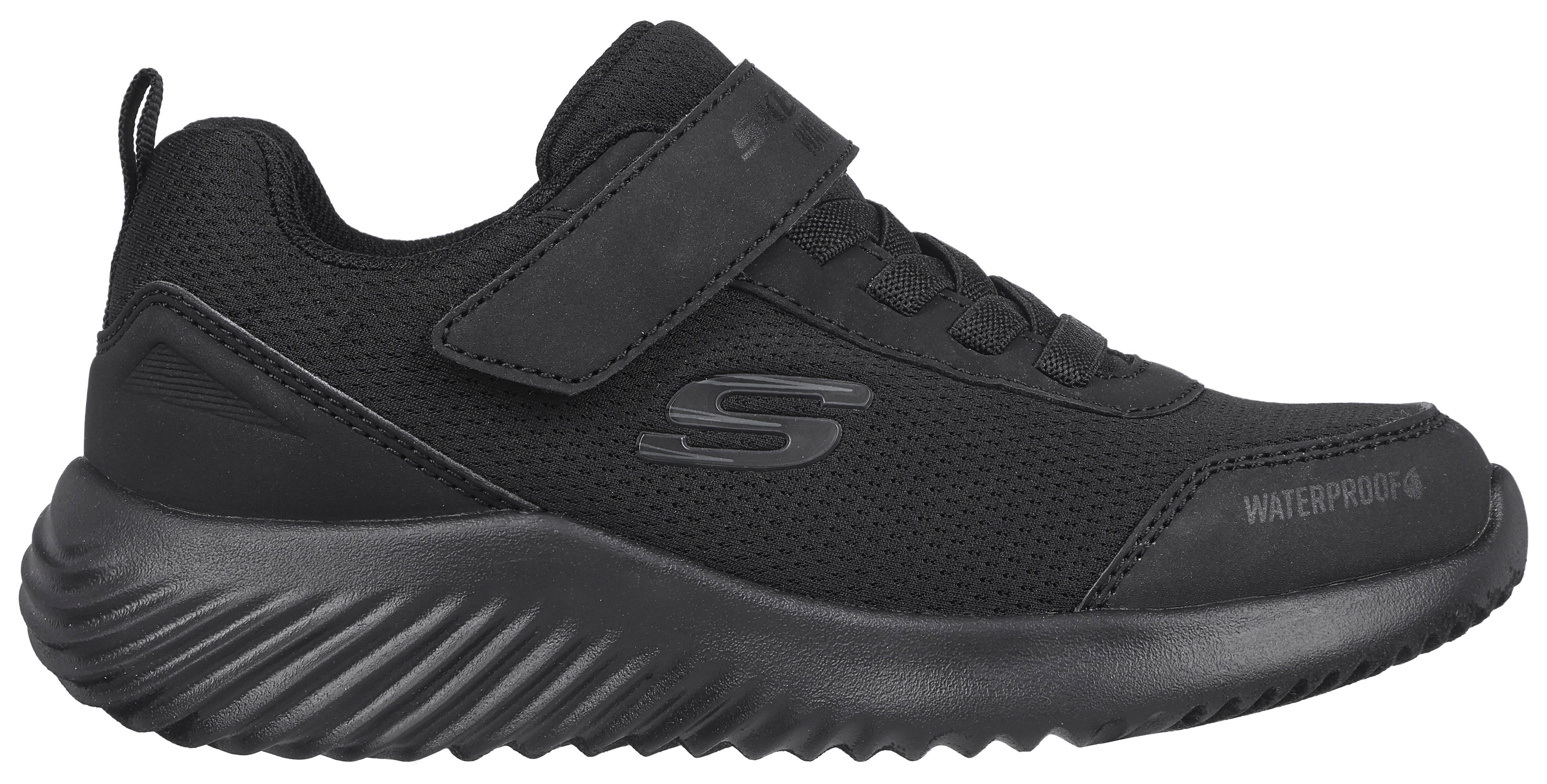 Skechers BOUNDER-DRIPPER DROP Klettschuh, Sneaker, Kommunionsschuh in nahtversiegeltem, wasserdichtem Design