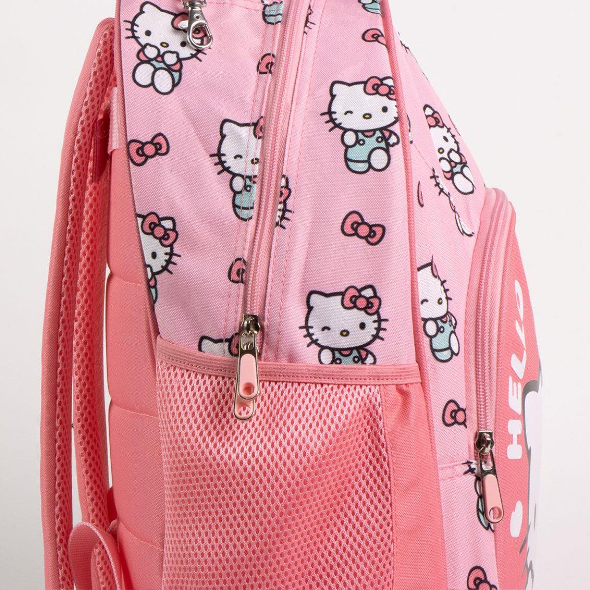 Cerda Kinderrucksack Hello Kitty für Schule & Reise Tasche mit Rückengurten – Bild 3 von 5