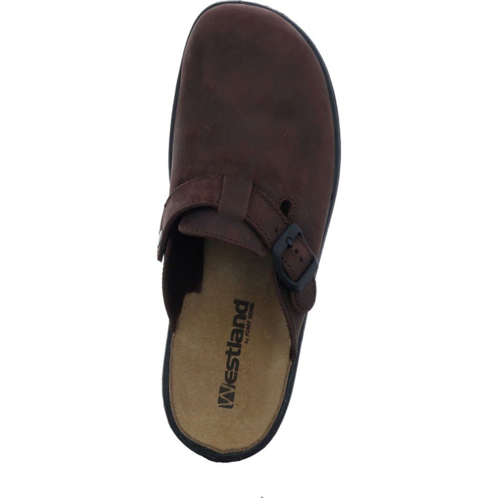 Braun Westland (mocca) Clog