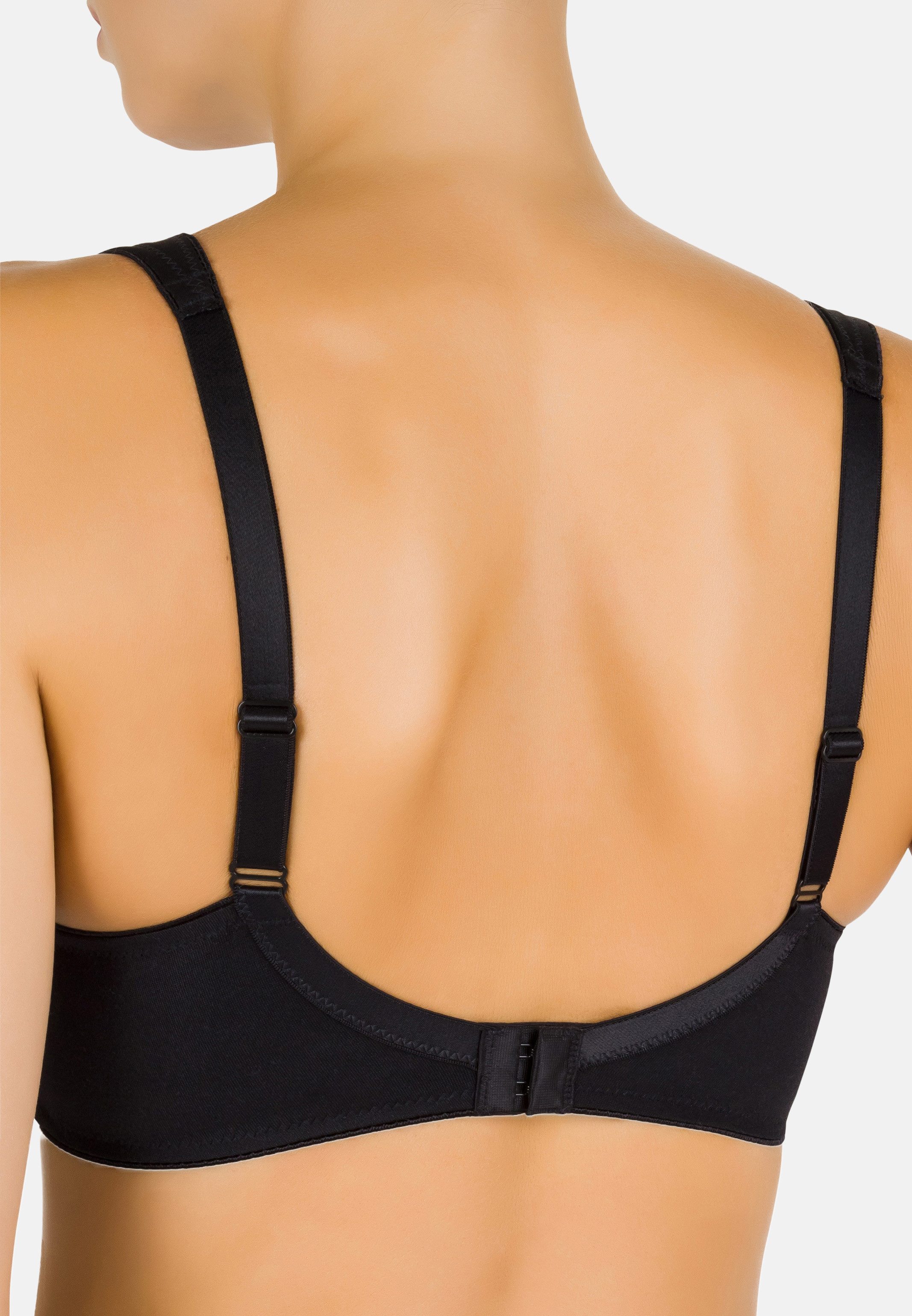 Felina Bügelloser BH Pure Balance (1-tlg) Molding-BH ohne Bügel - Schulterentlastung durch breite Träger