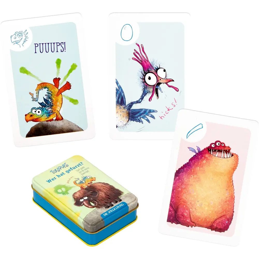 COPPENRATH DIE SPIEGELBURG Spiel Kartenspiel Schwarzer Peter ''Wer hat gefurzt?'' - Furzipups