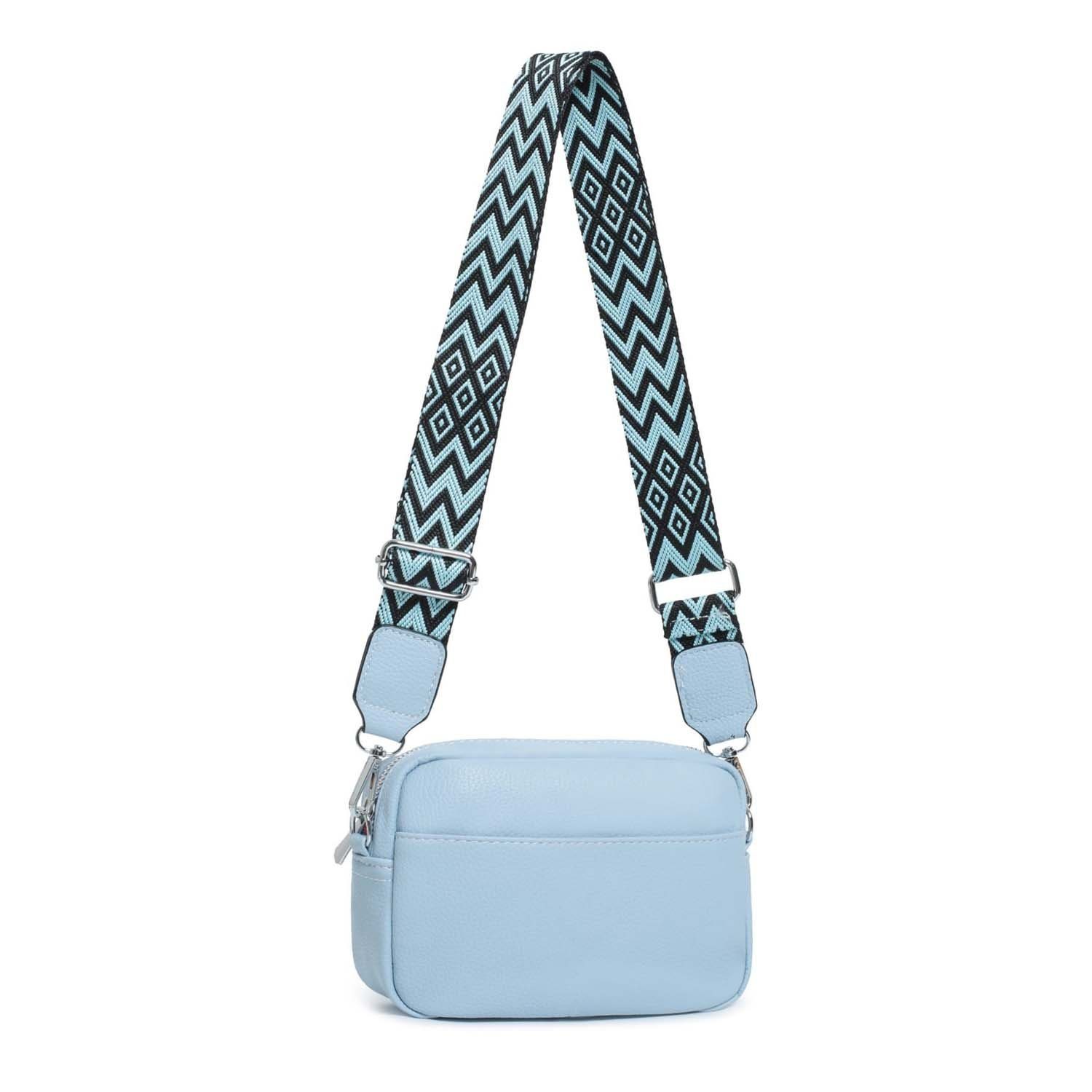 Schultertasche Damen kleine Umhängetasche CrossBody Crossover Handytasche Geldbörse