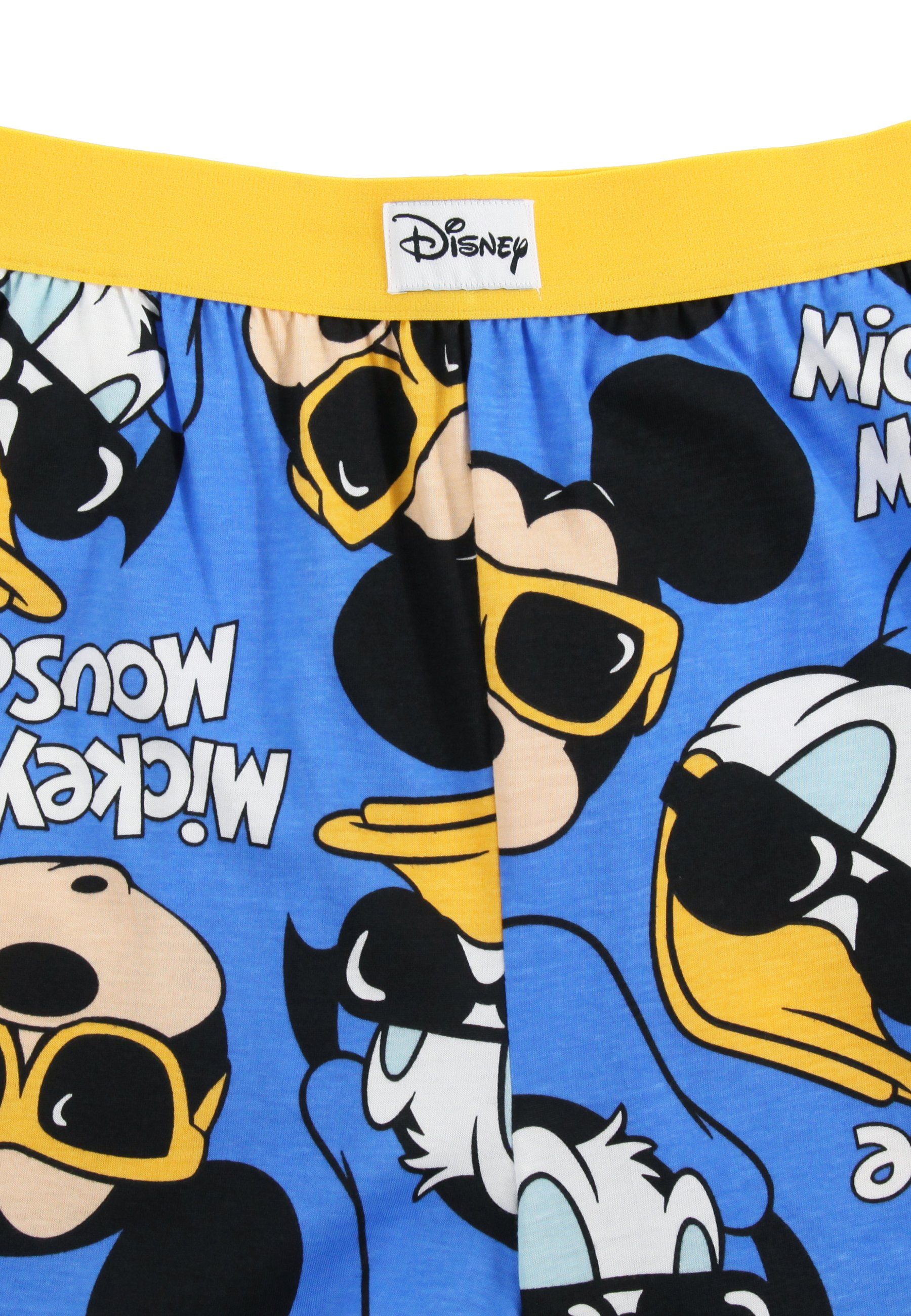 Loungepants - Loungepant Recovered Mickey Donald Sunglasses and Disney Blue