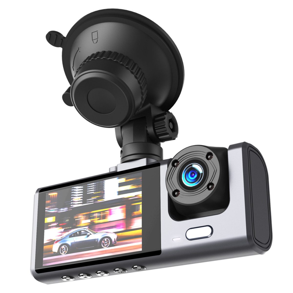 XO XJ03 Dashcam (Full HD, Dashcam mit Front und Rückkamera in Full HD)