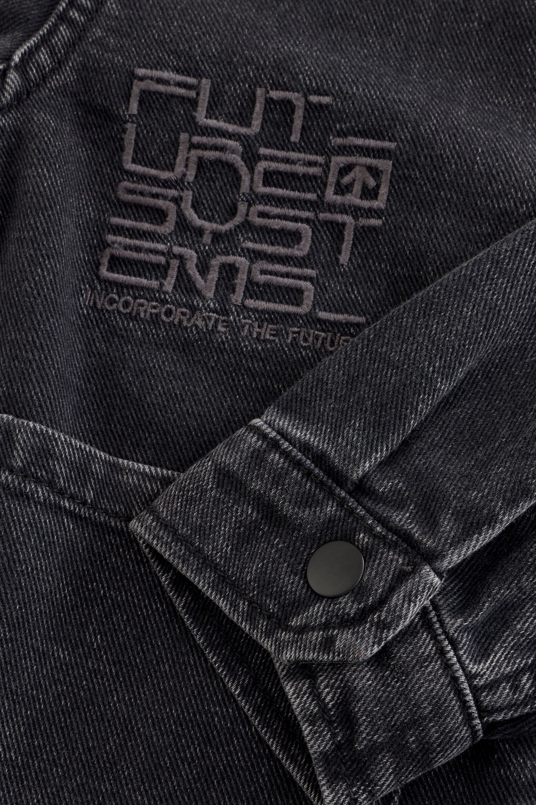 Next Jeanshemd Denim-Hemdjacke aus 100 % Baumwolle (1-tlg)