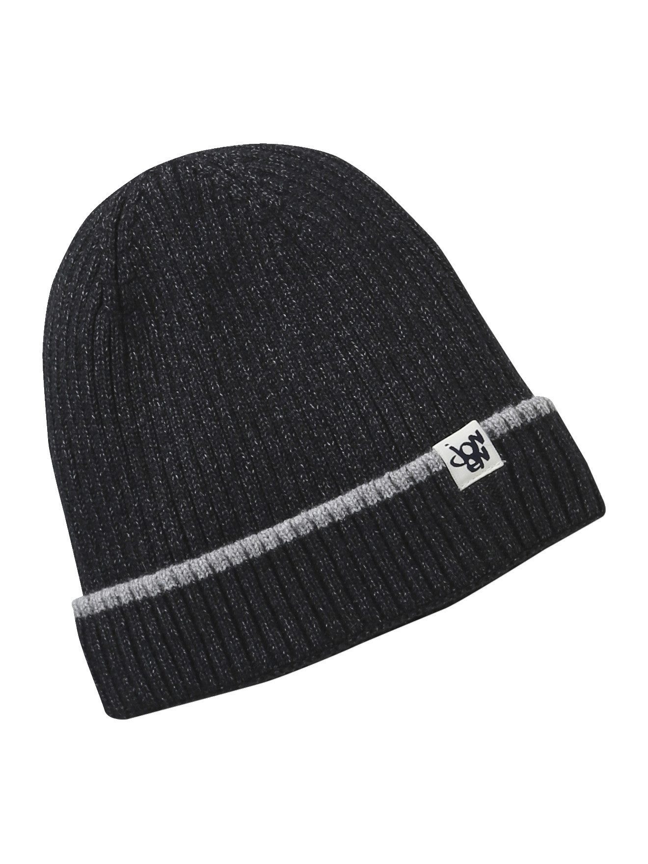 Beanie Strickmütze Jungen mit Fleecefutter
