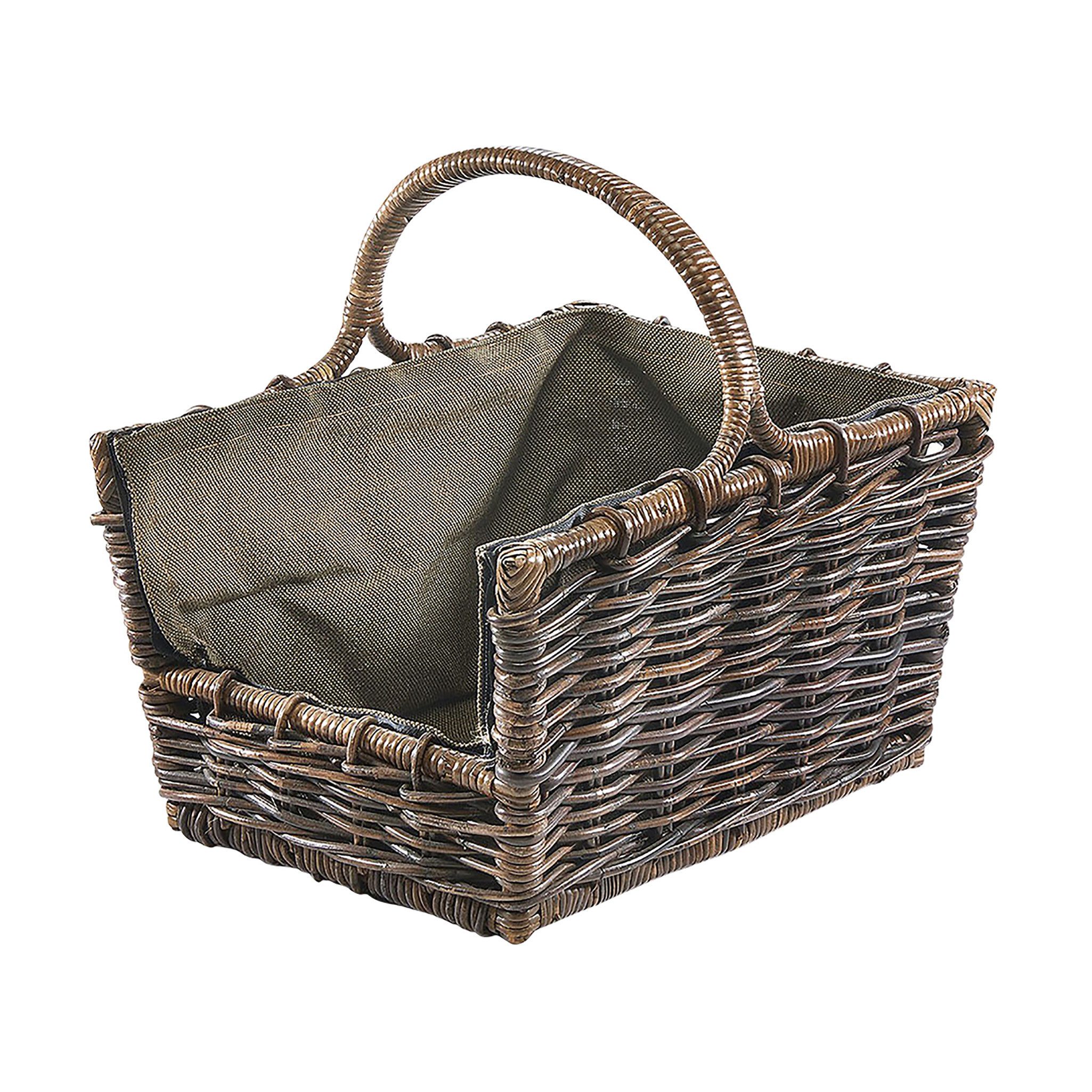 Kobolo Kaminholzkorb Holztrage Krabu Rattan - günstig online kaufen
