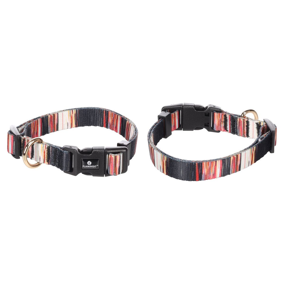 Flamingo Hunde-Halsband Halsband Tabor bunt