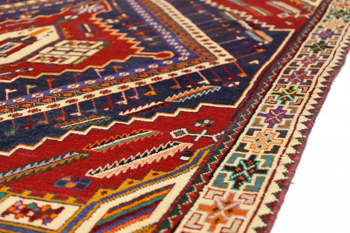 Orientteppich Handgeknüpfter rechteckig, 10 Höhe: Orientteppich mm Perserteppich, 150x203 Nain Shiraz / Trading,