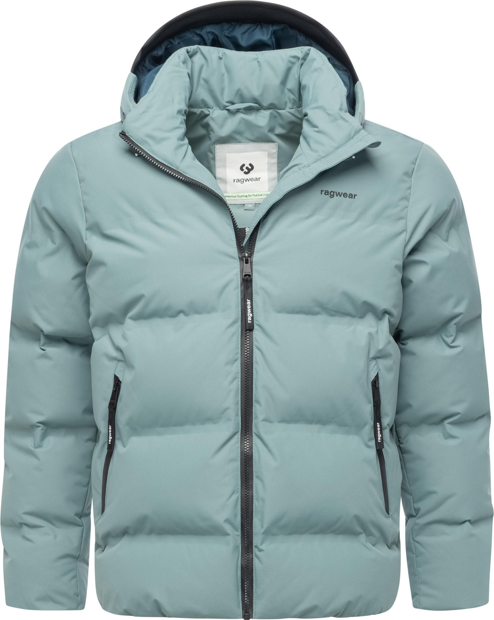 Ragwear Winterjacke Norgos Winter Steppjacke mit Kapuze