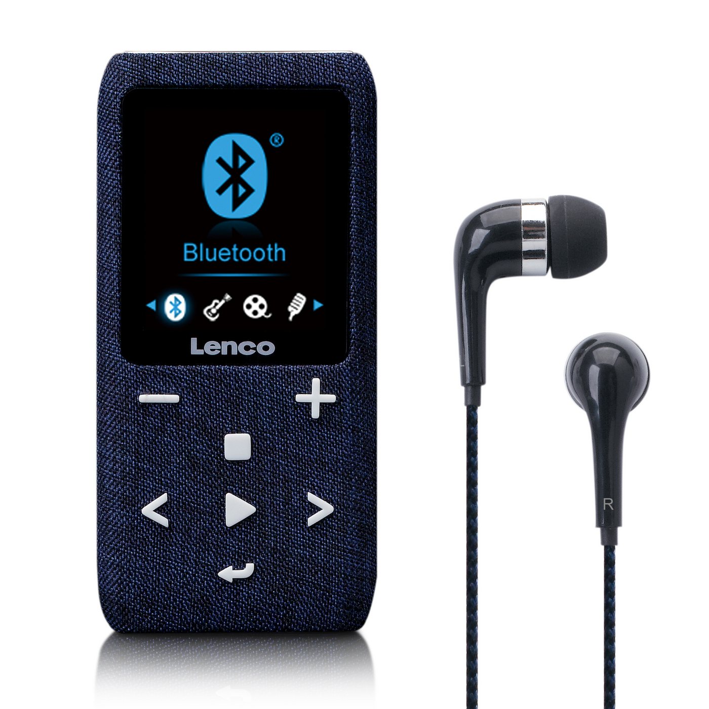 Lenco Xemio-861 MP3-Player (8 GB, MP3/MP4-Player, erweiterbar bis 64GB, Aufnahmemodus, inklusive Zubehör)