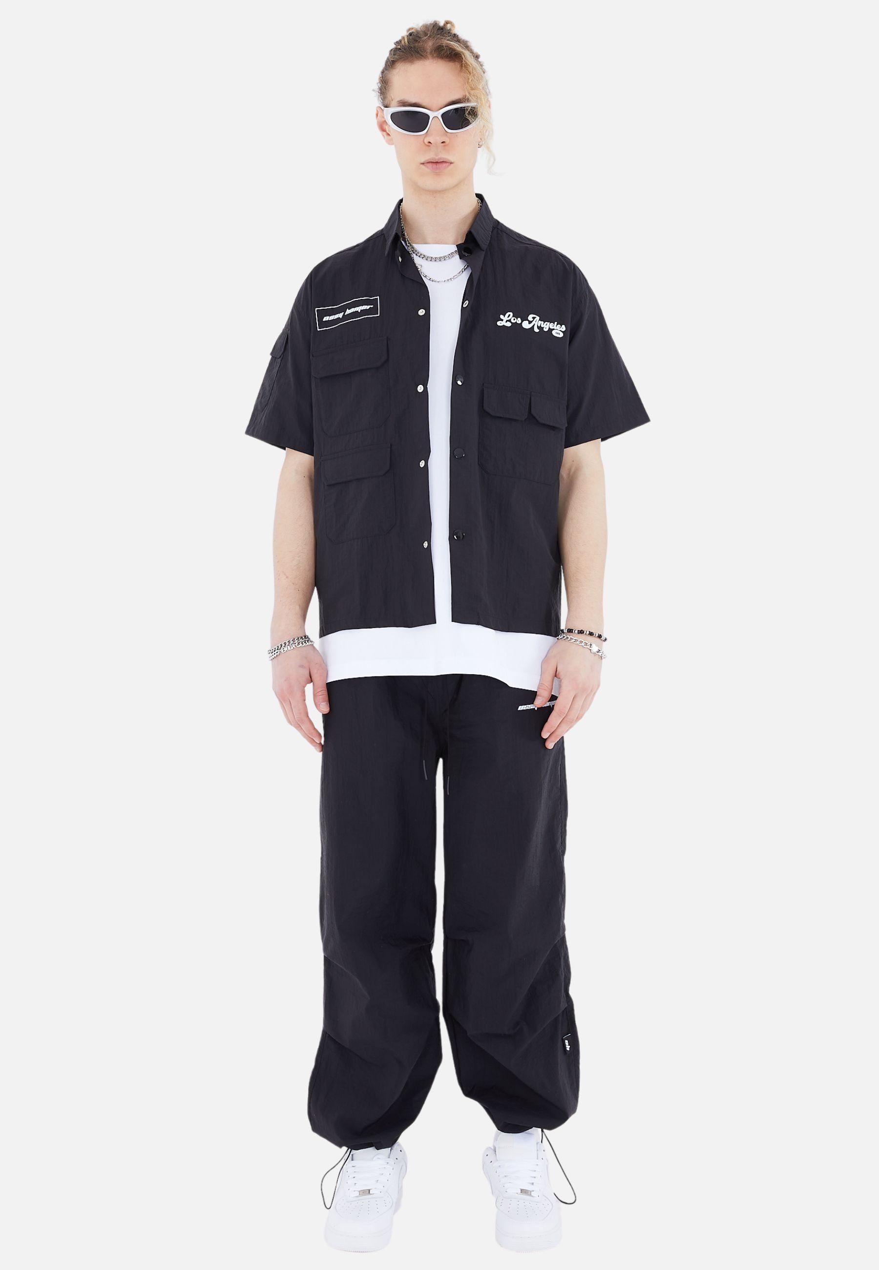 COFI Casuals Jogginganzug Parasut Set Hemd günstig online kaufen