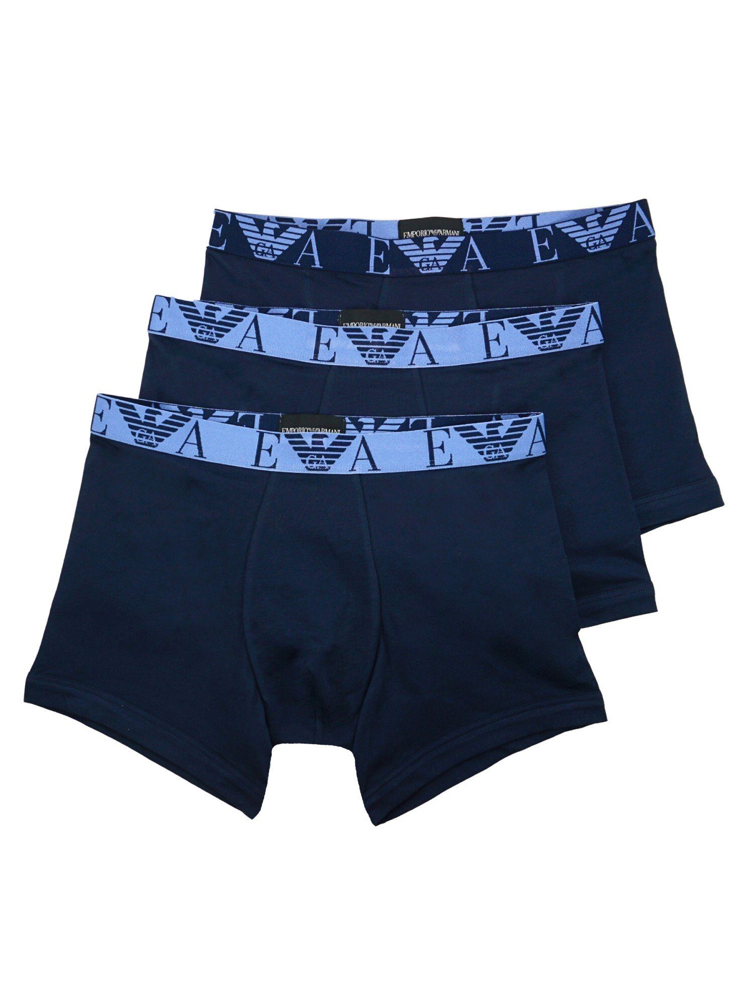 Emporio Armani Boxershorts Boxer Marine Pack Shorts (3-St) Knit 3