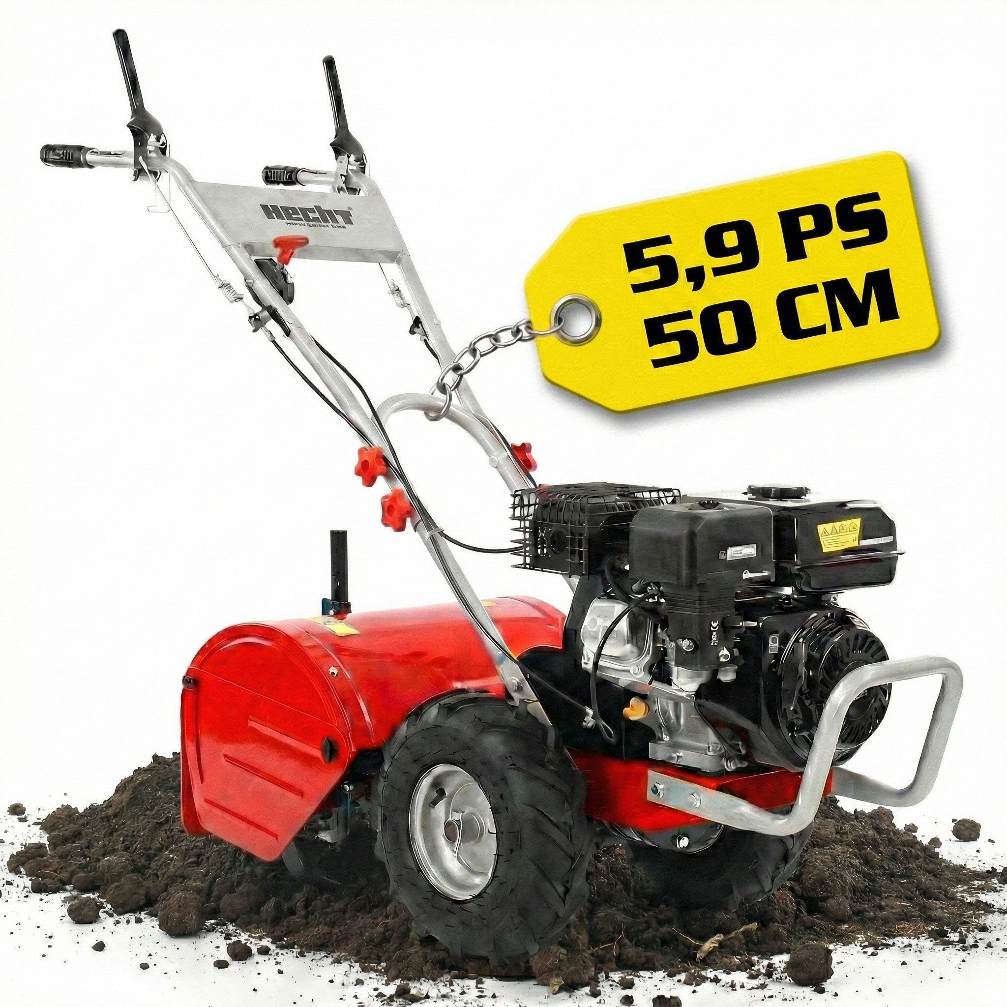 Hecht Benzinmotorhacke Gartenfräse 750 Gartenhacke Motorfräse Bodenhacke Bo günstig online kaufen