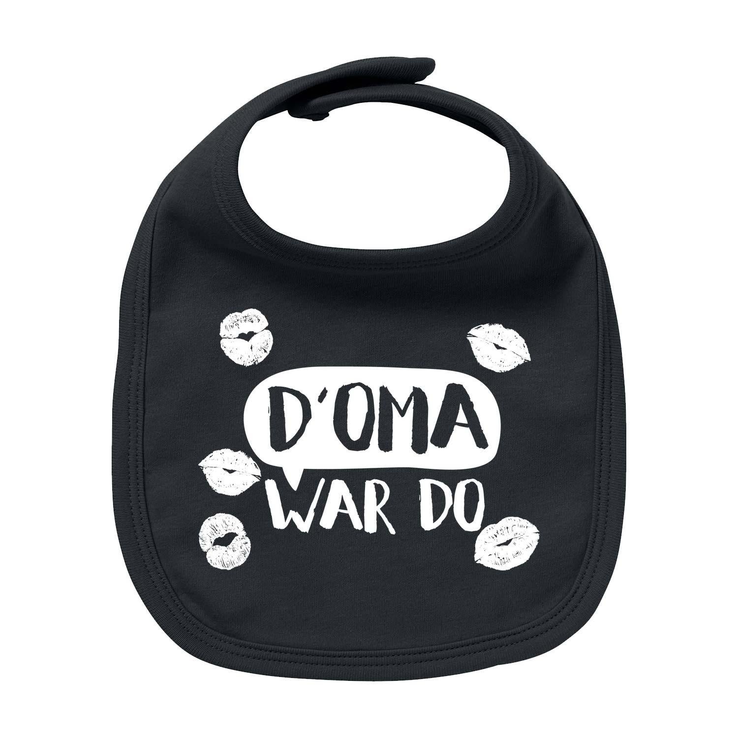 Bavariashop Lätzchen Lätzchen "D' Oma war do..."