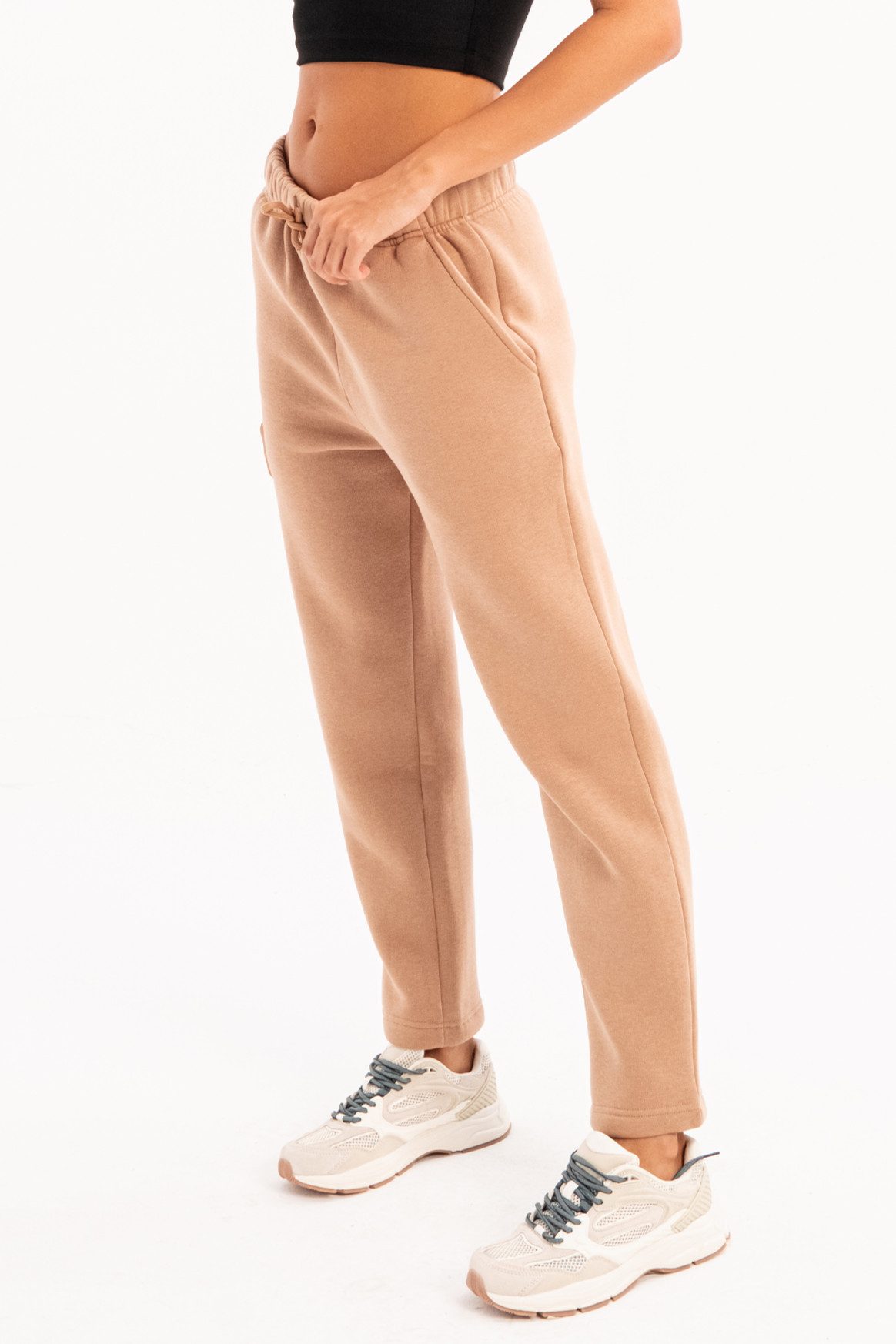JUSTEVER Sweatpants Damen-Jogginghose mit bequemer Passform und Fleece-Innenseite