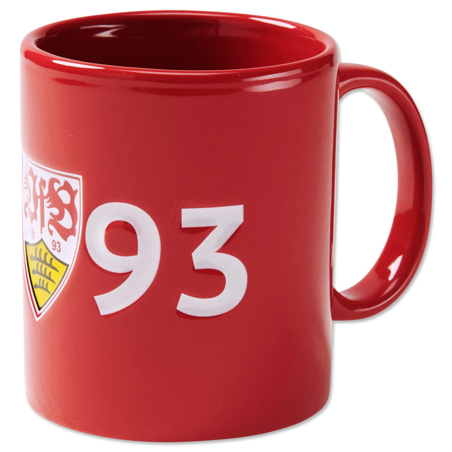 VfB Stuttgart Tasse VfB Stuttgart Tasse 1893 aus Keramik rot, Keramik