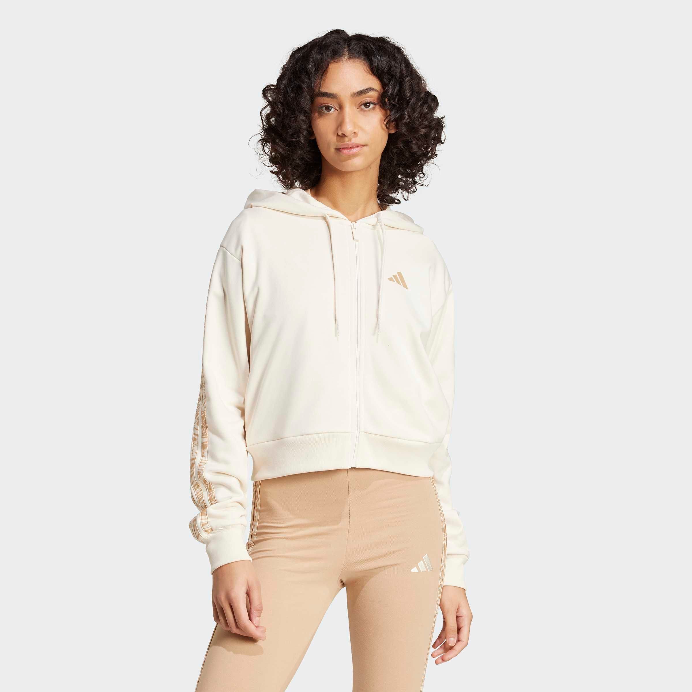 adidas Sportswear Kapuzensweatshirt ESSENTIALS SEASONALS ANIMAL FRENCH TERRY